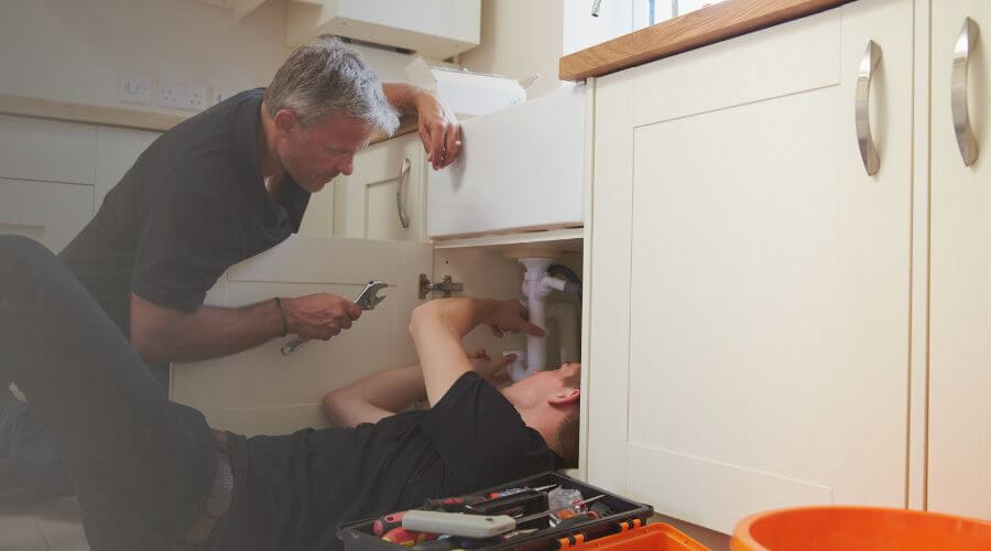 Professional burst pipe repair services in De Witt, AR